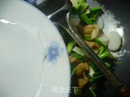 Make Garlic intestines step 7