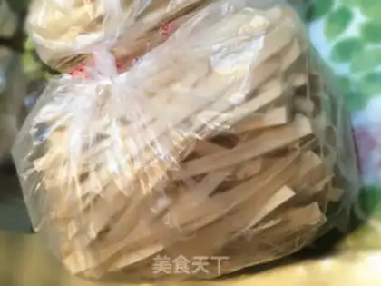 Make Homemade semi-hand noodles step 6