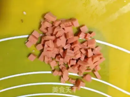 Make Ham pelts of bread step 2