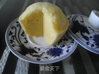 Make Steam sponge cake step 14
