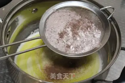 Make Chocolate puffs step 4