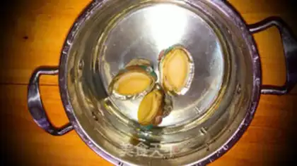 Make Abalone fried rice powder step 2