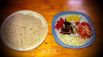 Make Abalone fried rice powder step 4