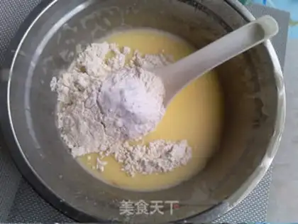 Make Buttered marfin cake step 4
