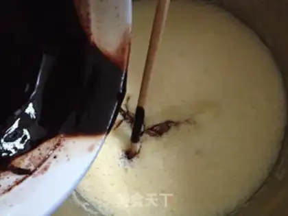 Make Christmas lava cake step 5