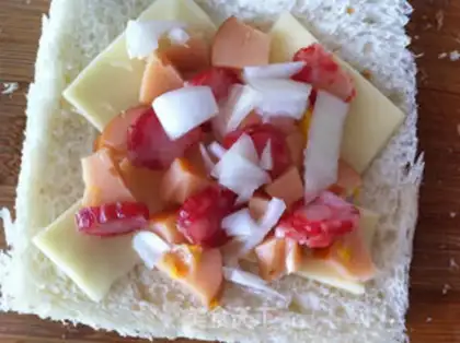 Make Cheese toast step 2
