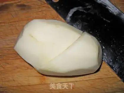 Make Fried potatoes step 1