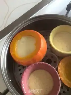 Make Goldmelon butter pudding step 12