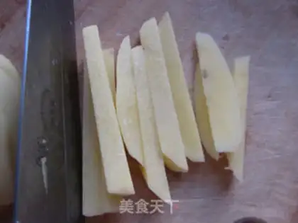 Make French fries step 1