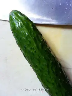 Make The cucumbers of the cold sea step 2