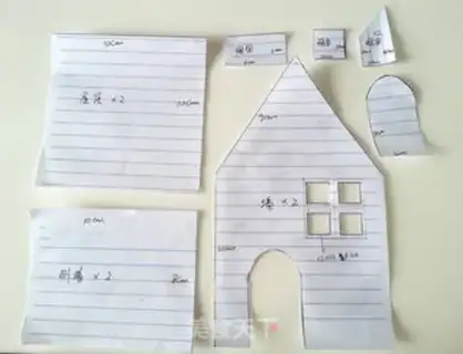 Make Christmas gingerbread house step 0