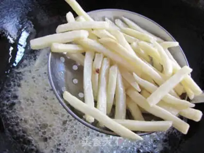 Make French fries step 5