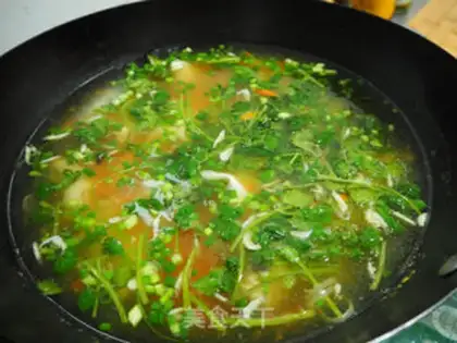 Make Sour soup dumplings step 3