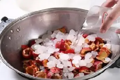 Make A mountain cake step 2