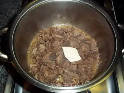 Make Roasted eggplant beef step 4