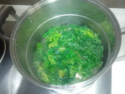 Make Celery leaves step 3