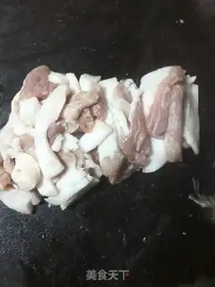 Make Garlic fried meat step 2