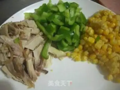Make Chicken corn pizza step 11