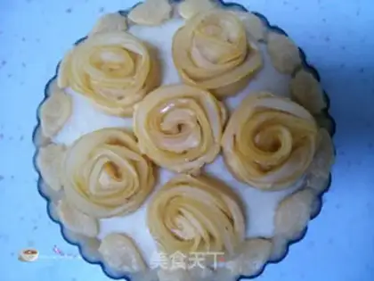 Make Flower apple pie step 16