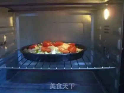 Make Chicken corn pizza step 16