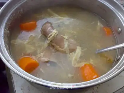 Make Silver apricot pig belly soup step 4