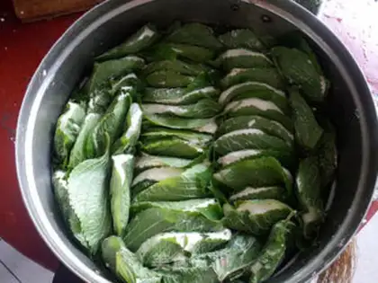 Make Sow dumplings step 7