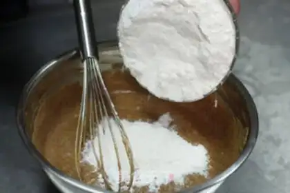 Make Pumpkin cake step 5