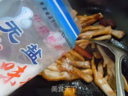 Make Caramel duck claw step 7
