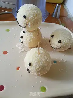 Make Christmas Snowman step 11