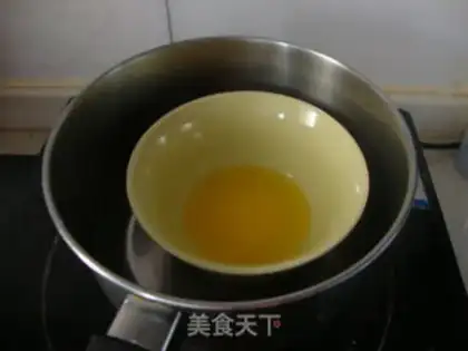 Make The durian mango cake step 1