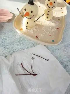 Make Christmas Snowman step 13