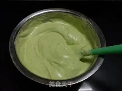 Make Christmas tree cake step 6