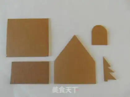 Make The red sugar cookie house step 0
