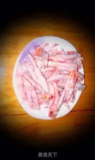 Make Red chicken feet step 0