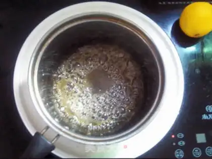 Make Inverted apple pound cake step 2