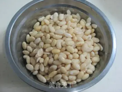Make Soybeans in the snow step 1