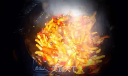 Make Red chicken feet step 5