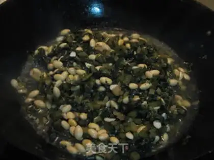 Make Soybeans in the snow step 5