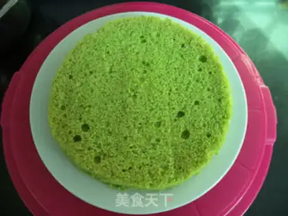 Make Christmas tree cake step 16