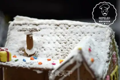 Make Gingerbread house step 9