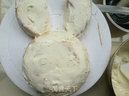 Make Rabbit cake step 5