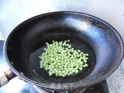 Make Soybean fried rice step 1