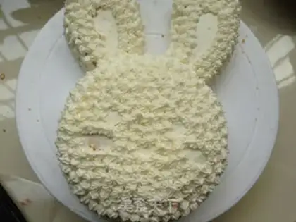 Make Rabbit cake step 7