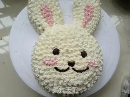 Make Rabbit cake step 10