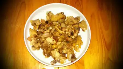 Make Chestnut is burning chicken step 7