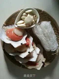 Make Garlic scallop fans step 0