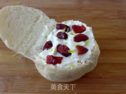 Make Cranberry cheeseburger step 15