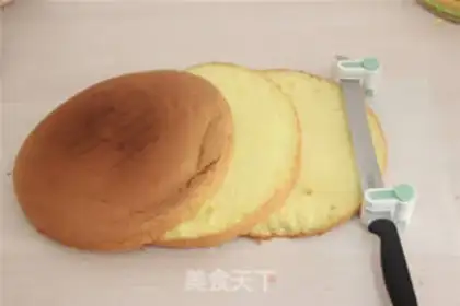 Make Christmas photo cake step 3