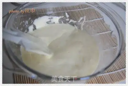 Make White fruit with no water or eggs step 7