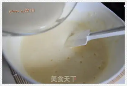Make White fruit with no water or eggs step 8